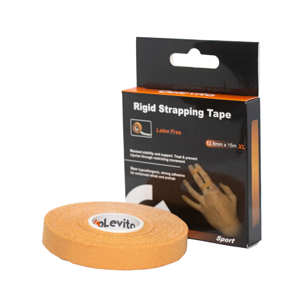 GoLevita Rigid Sports Strapping Tape - 12.5mm x 15m