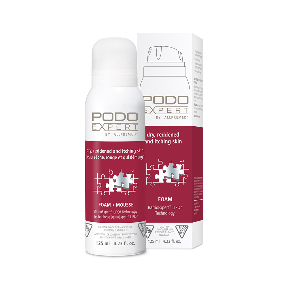 PodoExpert Red - Skin Repair Foam 125mL